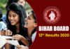 Bihar Board Class 12th Result 2020 Declared