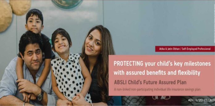 Child’s Future Assured Plan launched by Aditya Birla Sun Life Insurance