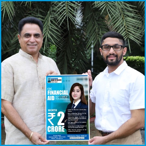 CGC Jhanjeri Launches Financial Aid Programme Scholarships worth Rs. 2 Crore to Support Needy Students
