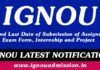 IGNOU extends Admission up to 31st August