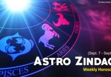 Astro Zindagi - Know your Starts for September 7-13