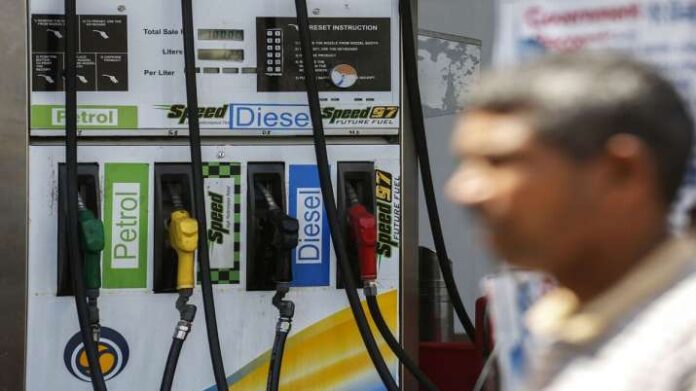 Diesel prices fall again petrol unchanged