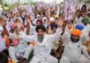 Farmers stage protests in Punjab, Haryana