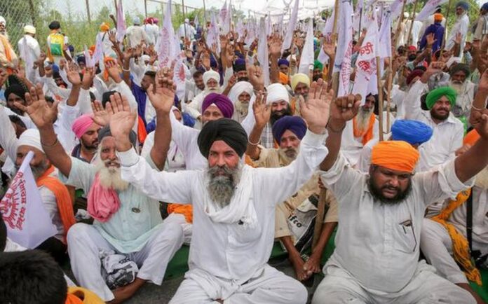 Farmers stage protests in Punjab, Haryana