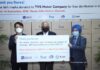 South Korea donates One lakh masks to TVS Motor Company for free distribution