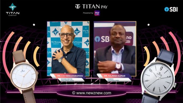 Titan Company with SBI launches India’s first contactless payment watches