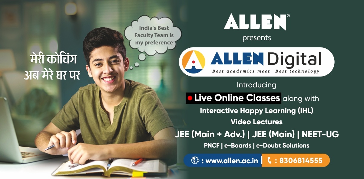 ALLEN Digital LIVE Classes Courses from October 1