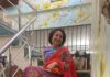 ancer survivor creates fashion collection using unique techniques