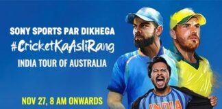 India Tour Of Australia Live On Sony Ten 1