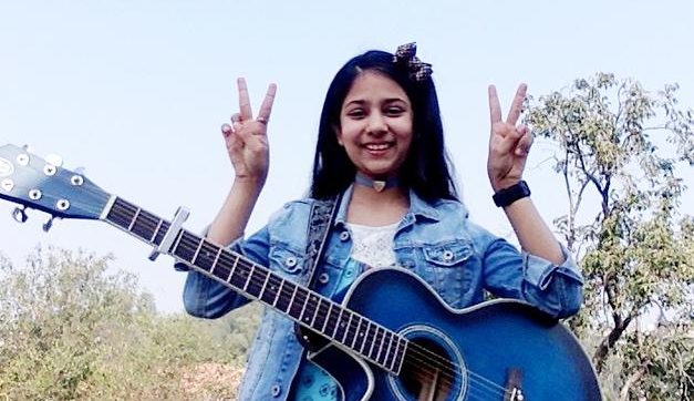 Class V student Ayanna Jain pays tribute to COVID warriors through her songs on YouTube