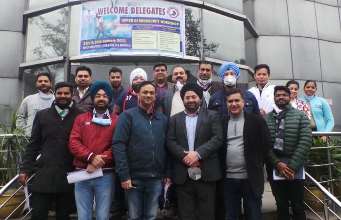 20 surgeons from Himachal, Punjab, Haryana attend Advanced Endoscopy Workshop