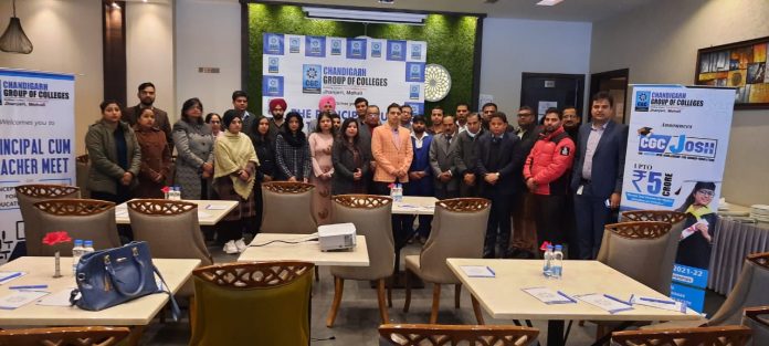 “Principal cum Teachers Meet” by Chandigarh Group of Colleges