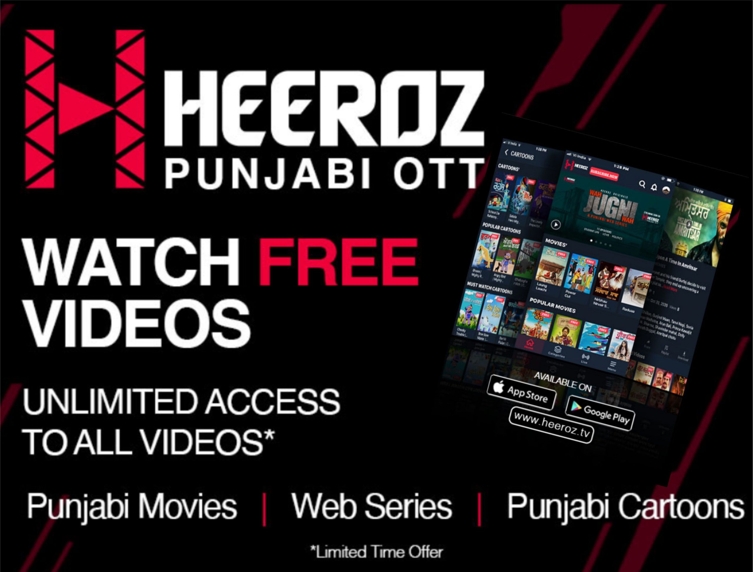First Punjabi OTT HEEROZ Launched