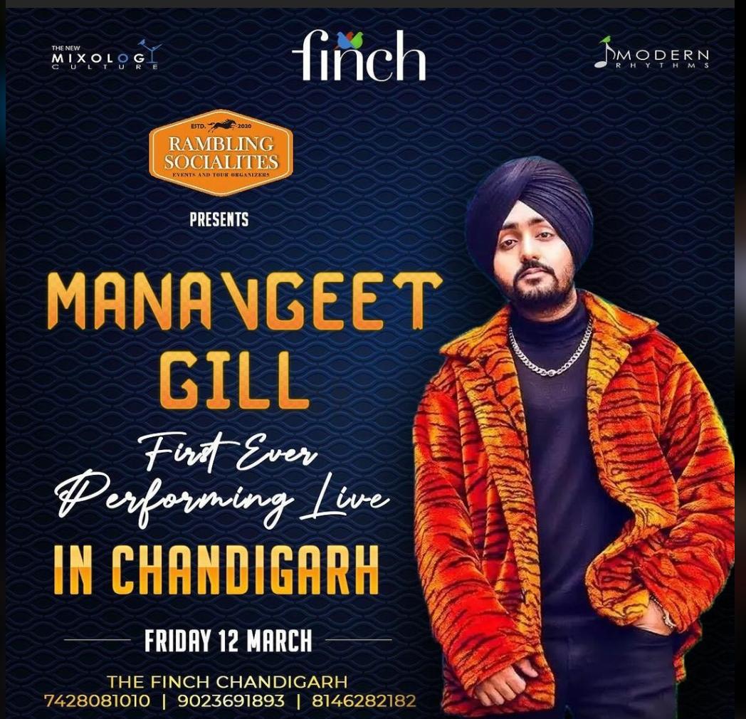 First ever Live performance of Manavgeet Gill at The Finch