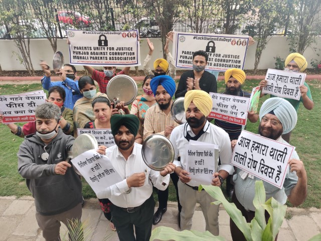 Ultimatum given to Edu departments of Chandigarh & Mohali by Parents of various Schools