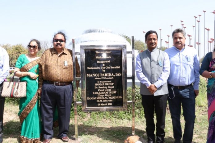 Kansai Nerolac dedicates an exclusive installation to Chandigarh under its “Breathing City” initiative