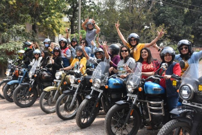 Royal Enfield Community Celebrates Women’s Day in Chandigarh
