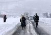 Rain, snow lashe valley, Ladakh
