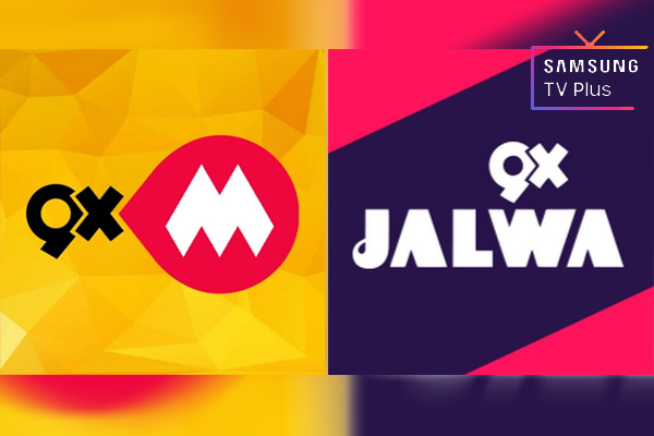 9XM and 9X Jalwa now also available on Samsung TV PLUS