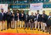 Players of Budo Kai Do Mixed Martial Arts Federation of India take part in National Sikh Games 2021