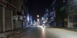 Night curfew in Chandigarh