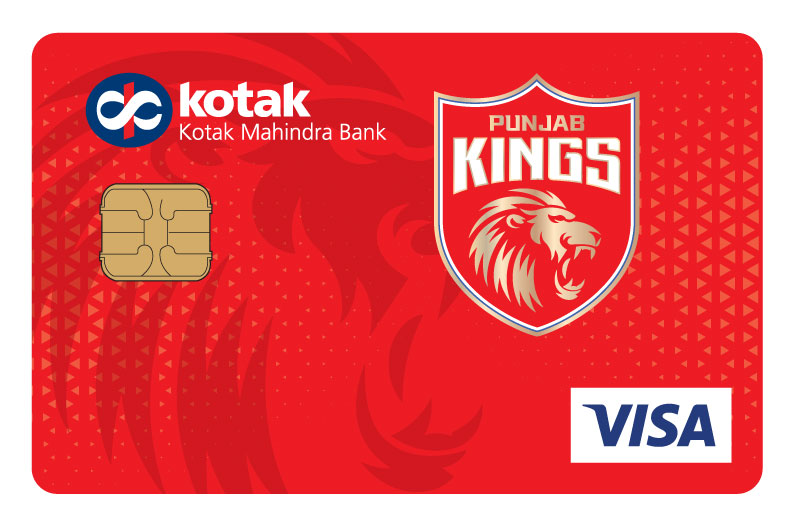Special Debit & Credit Cards launched by Kotak for Punjab Kings Fans