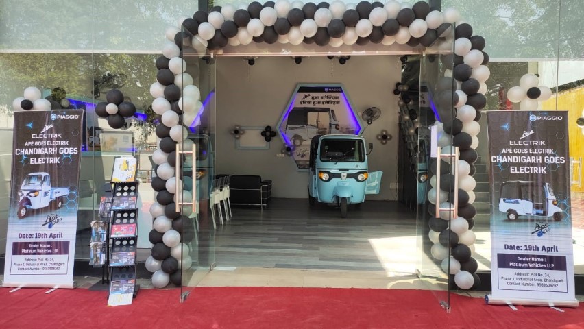 Piaggio Vehicles inaugurates north India’s exclusive Electric Vehicle (EV) experience centre in Chandigarh