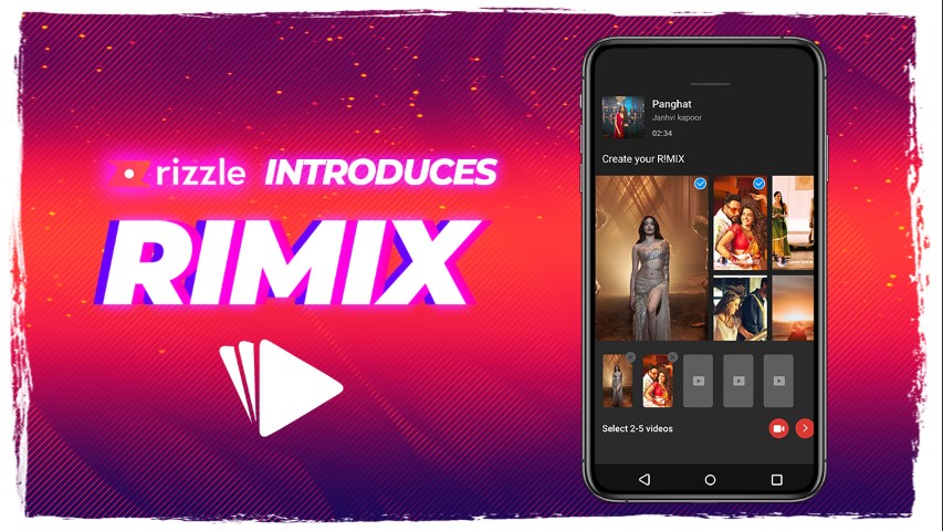 Rizzle launches a revolutionary feature: Rimix