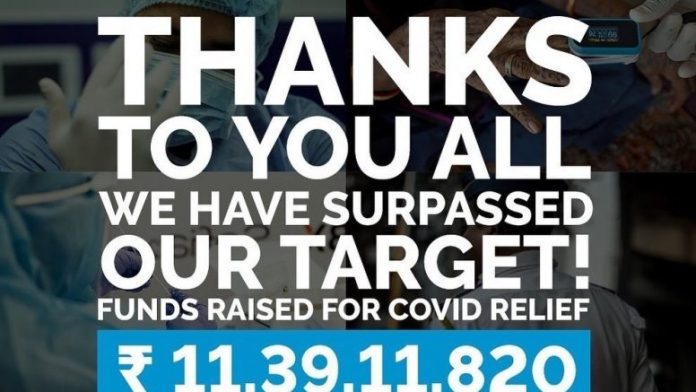 Anushka and Virat’s Covid fundraiser effort surpasses target, raises over 11 crore