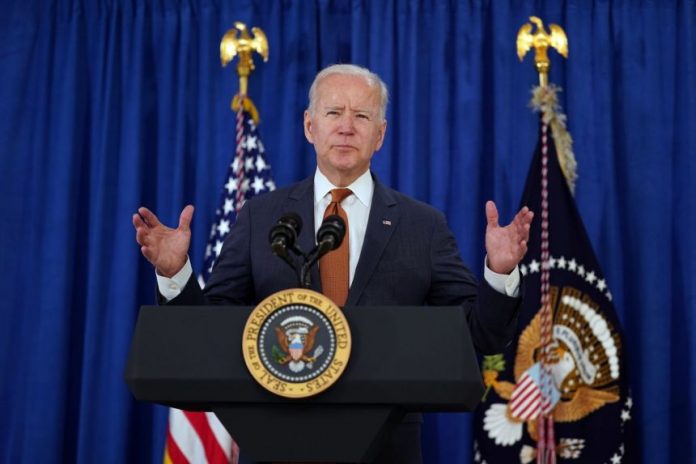Biden rejects new Republican offer, to continue infrastructure talks next week