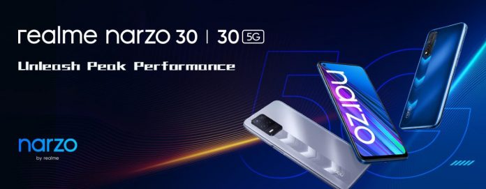 realme introduces realme narzo 30 5G, and realme narzo 30