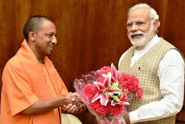 UP CM Adityanath meets PM Modi