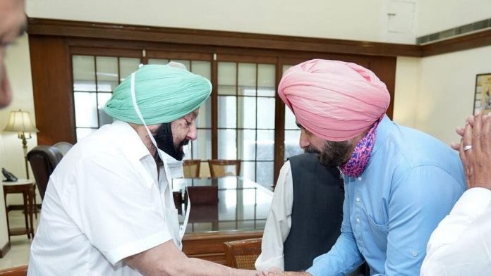 All key issues in advanced stage of resolution, Amarinder to Sidhu