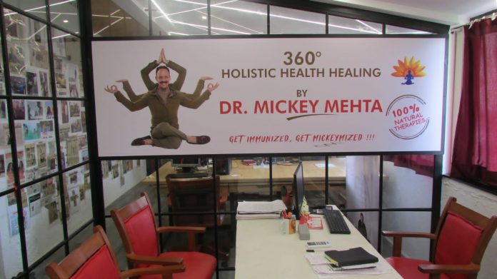 Dr. Mickey Mehta will be stepping into the super sixties
