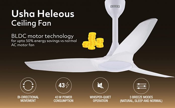 Usha International, Heleous fan launches on digital
