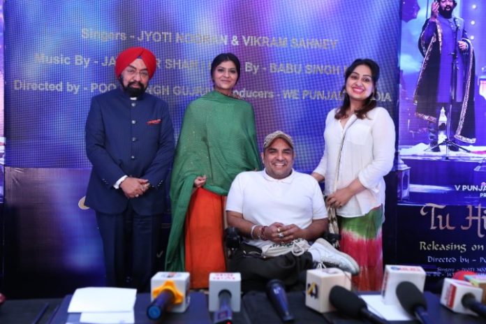 Padma Shri Vikramjit Singh Sahney released his melody ‘Tu Hi Ik Tu’ with Jyoti Nooran