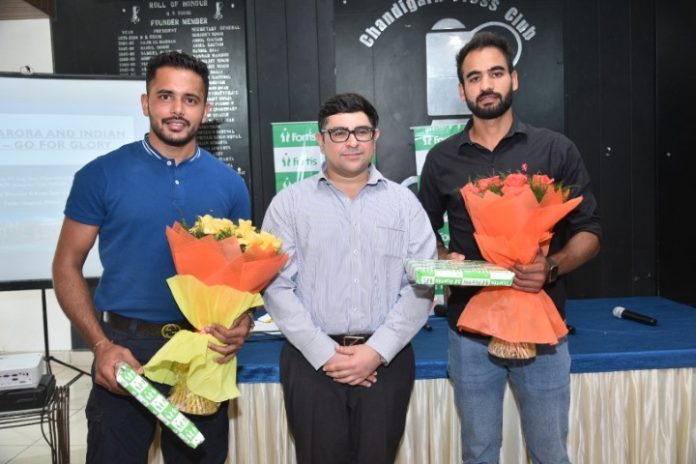 Fortis Hospital Mohali successfully treat 2 players of the Indian Hockey team