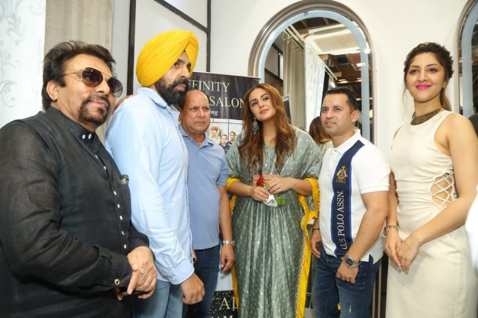 Affinity luxury salon inaugurated by Bollywood actress Huma Qureshi in city beautiful Chandigarh