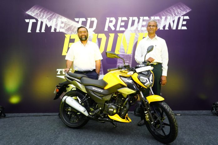 TVS Motor Company launches Naked Street Design ‘TVS Raider’ motorcycle globally for the Gen Z