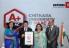 Chitkara University bags A+ NAAC Accreditation
