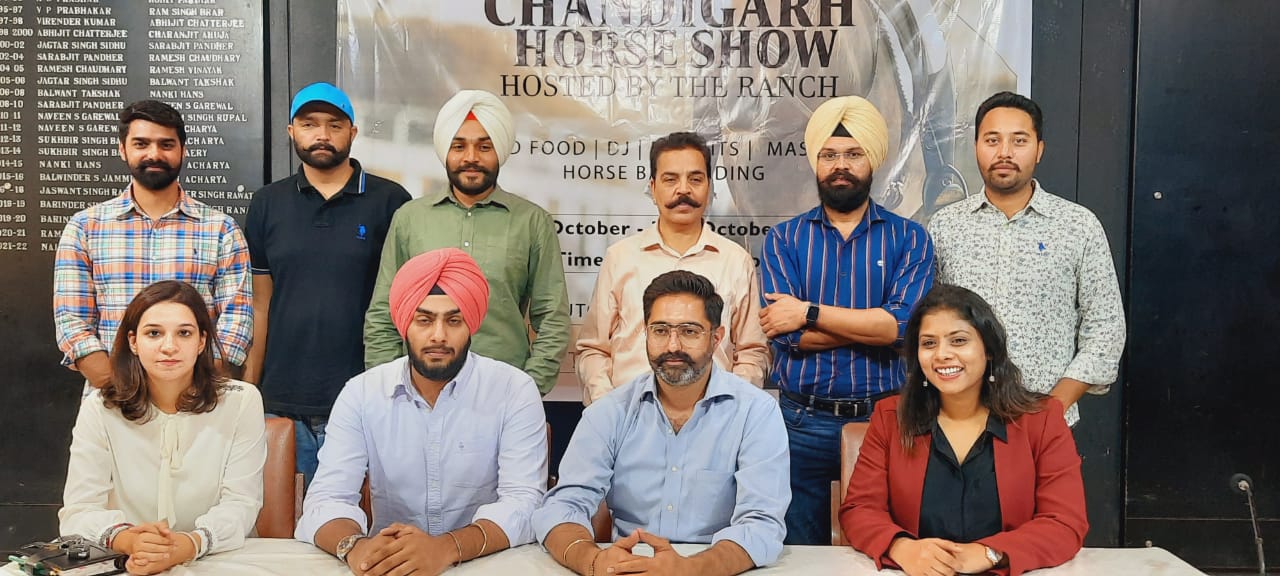 100 plus horses will participate in Chandigarh Horse Show