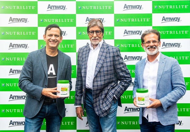 Amway India proudly announces Bollywood Veteran Amitabh Bachchan as a brand ambassador