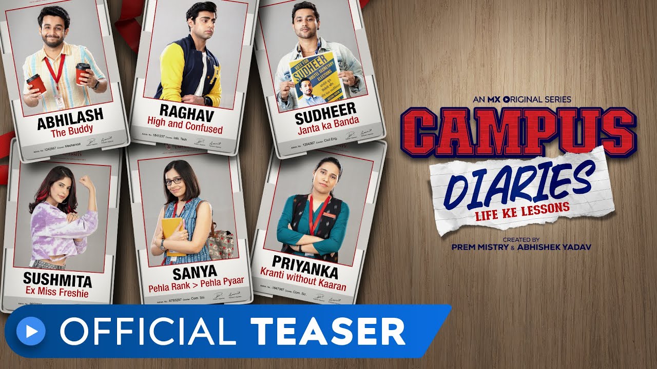Campus Diaries Web Series Full Episodes Online On MX Player