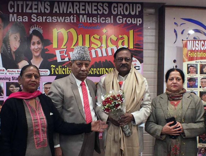 Musical Evening of old songs enthralls audience