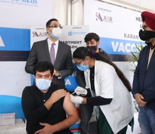 Special Vaccination Drive for Afghan Students