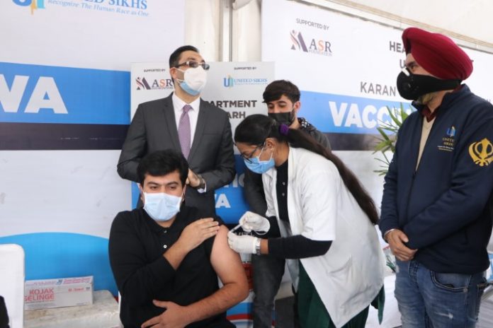 Special Vaccination Drive for Afghan Students