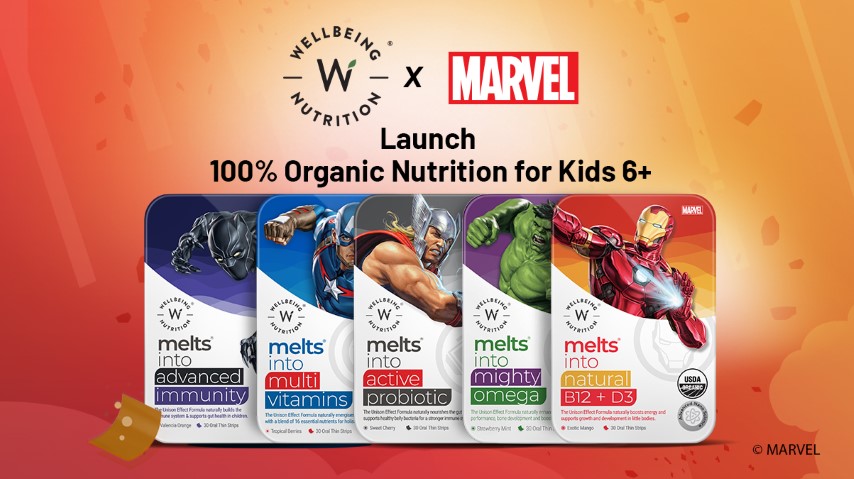 Wellbeing Nutrition and Disney partner to launch India's first organic kids nutrition