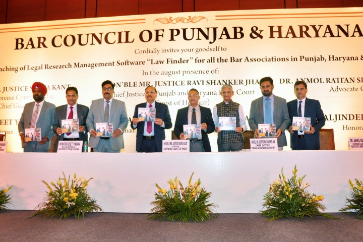 Justice Surya Kant and Chief Justice Ravi Shanker Jha launched Law Finder for the ease of legal fraternity