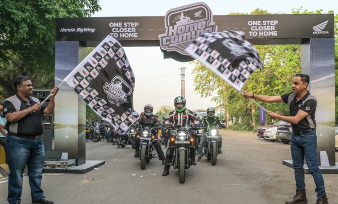 Honda Motorcycle & Scooter India flags off ‘Honda Homecoming Fest’