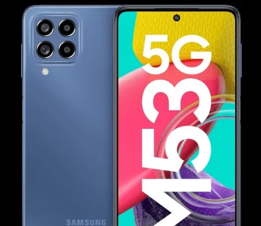 Samsung unveils Galaxy M53 5G in India